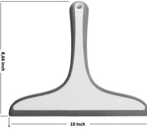 Sealis Wasserabzieher für Dusche - Kunststoff & Silikon - Breit 25,5 cm - Fliesen & Fensterschiene, Bad & Boden - Gummia