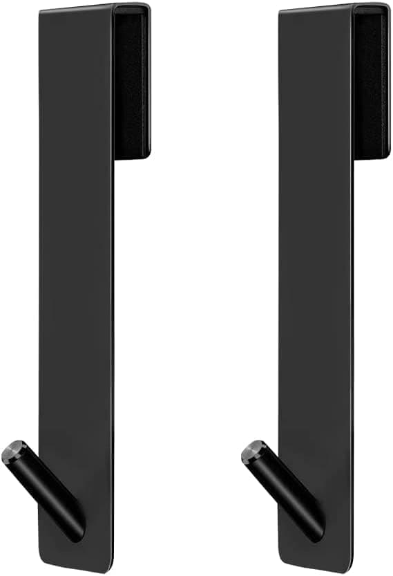 Duschhaken ohne Bohren Edelstahl 2 Stück Handtuchhaken für Bad Tobias Bad Accessoires (17,8cm Schwarz)  
Duschhaken ohne