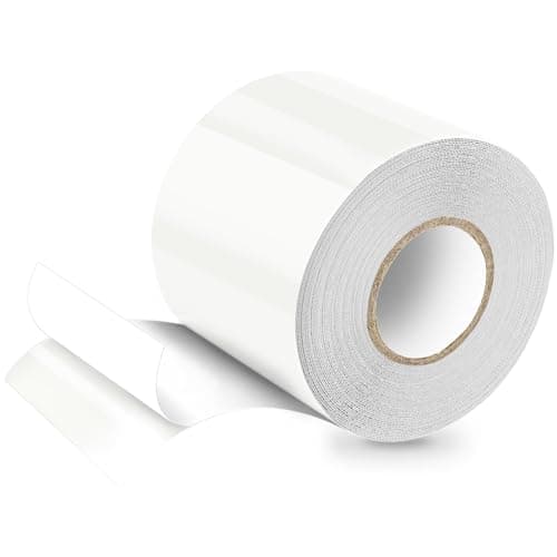 PE Planenband, Reparaturklebeband für Gewebeplanen, für LKW-Abdeckplanen, Markisen und Zelte, weiß, 5M * 8CM