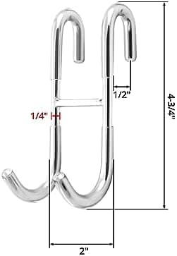 QWORK® Duschhaken Ohne Bohren Handtuchhalter Edelstahl 304 Duschwand
| QWORK® 4 Stück Duschhaken Haken Duschwand Handtü