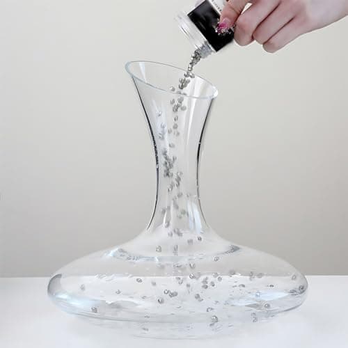 Edelstahl Reinigungsperlen 1000pcs für Flaschen und Karaffen - Kratzfrei & einfache Reinigung - Dekanaten Vase