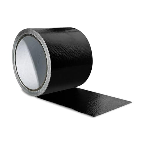 Reparaturklebeband für Gewebeplanen Schwarz 12M x 8CM Markisen Reparatur Klebeband