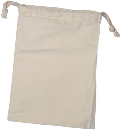Baumwoll-Wäschesack waschbar mit Kordelzug für Reisen und Zuhause (15 x 20 cm)  
Waschbarer Wäschesack mit Kordelzug ide