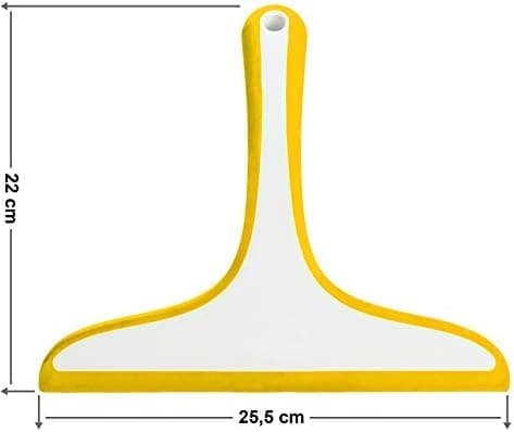 Sealis Wasserabzieher für Dusche - Kunststoff & Silikon - Breit 25,5 cm - Fliesen & Fensterschiene, Bad & Boden - Gummia