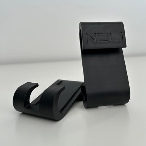 NELI 2er-Set Schwarz Duschhaken und Türhaken für Glaswand und Duschkabine
| NELI Schwarz Duschhaken und Türhaken für Gl