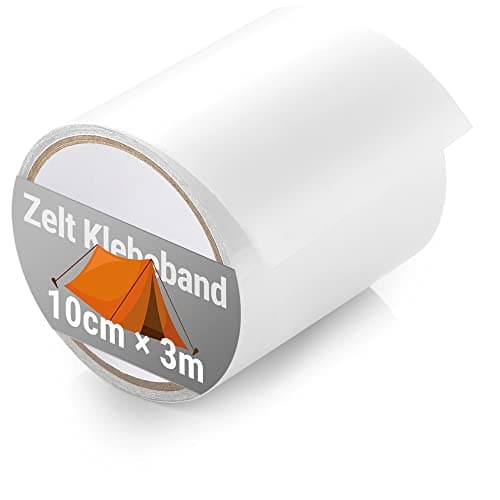 Ecooe Planen Reparatur Set für PVC-beschittene MarkisenSonnenschirmPavillonPartyzelt professionell Wasserdicht 10M x 10C