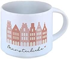 Odernichtoderdoch Tea-Rex Tasse - Keramik Kaffeebecher für Begeisterte - Esszimmer & Büro - Weiße Vase Form, 0,4 L