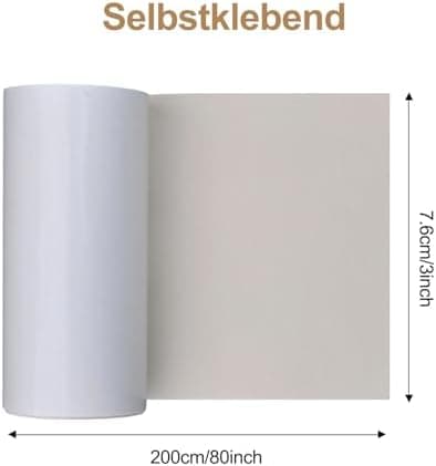 Unsichtbares Zelt-Reparaturband für Markisen und Pavillons, UV-beständiges Luftbett-Reparaturset (grau)
| Klebeband für