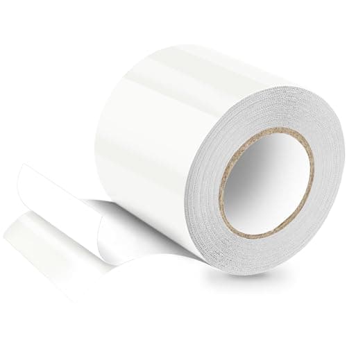 PE Planenband, Reparaturklebeband für Gewebeplanen, für LKW-Abdeckplanen, Markisen und Zelte, weiß, 5M * 8CM