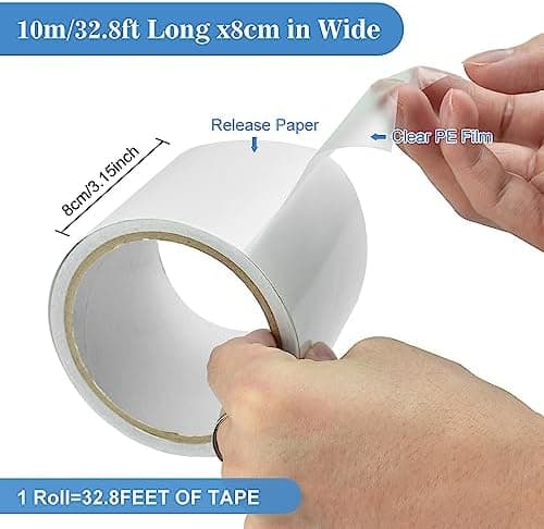 Marisen Reparaturband Wasserdicht Transparenz Klebeband For Marisennettzug Fixieren Zelt Und Sonnenschirm