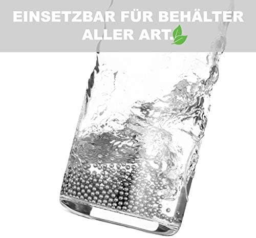 Edelstahl-Reinigungsperlen für Flaschen und Vasen (2000 Stück) - Rostfrei - Perfect für Haushaltsreinigung