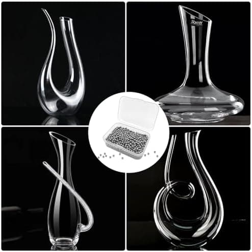 Reinigungsperlen 3mm 304 Edelstahl Rostfrei Silber für Flaschen und Karaffen - 1000 Stück - Flaschenreinigung