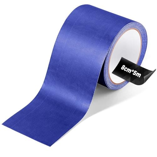 EcoOE PE Planenband Reparaturklebeband 5M x 8CM Wasserabweisend für Zelte Sonnenschirme Pavillon Plane lkw Abdeckplanen