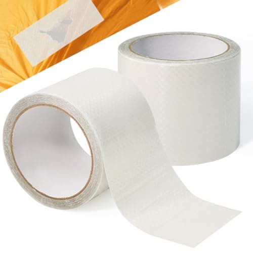 Transparentes Reparaturband für Zelte und Markisen 8cm x 8m Wasserfest Durchsichtig Zelt-Reparatur-Klebeband 8cm x 8m