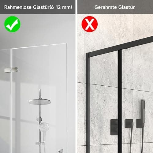 ZUNTO Handtuchhaken Edelstahl Duschwand ohne Bohren
| ZUNTO Glasdicken 6-12 mm Handtuchhaken Haken Duschwand
| ZUNTO Du