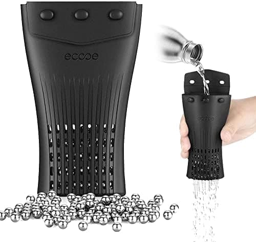 EcoOE Edelstahl Reinigungsperlen Flaschenreiniger für Dekanter Vase Karaffen (1200 Stück) Rostfrei und hygienisch