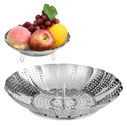 Vicloon Dampfeinsatz Topf Edelstahl Dampfgarer Für Gemüse Fisch Meeresfrüchte Kochen