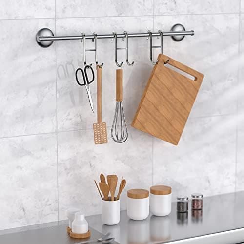Duschhaken Silber 3 Stück für Glasscheibe ≤ 10mm & 30mm Badezimmerschleuse Halterung