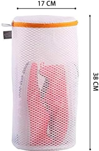 Kimmama Waschbeutel Schuhe 125 g/m² Mesh Langlebiger und wiederverwertbarer Waschbeutel Reiseorganisation (7"×15")  
Kim