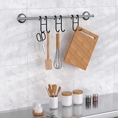 Duschhaken Silber 3 Stück für Glasscheibe ≤ 10mm & 30mm Badezimmerschleuse Halterung