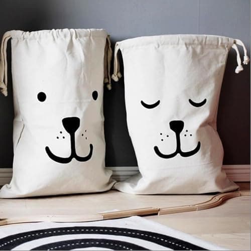 2 Stück Wäschesack Baumwolle Reiseideal Waschbar Wiederverwendbar 60x50cm
| 2 Stück Wäschesack Baumwolle Kordelzug Reis