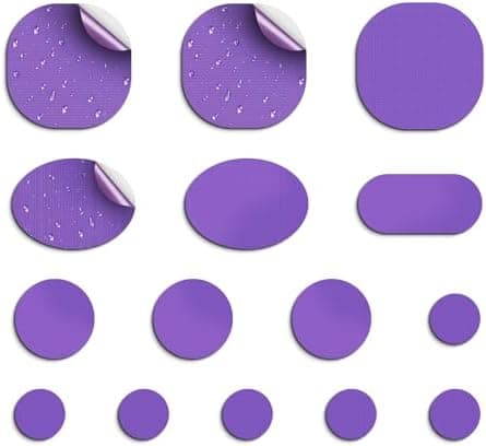 45 Stück Daunenjacke Selbstklebend Reparatur Klebeband für Jacken und Zelte
| Daunenjacke Flicken Reparatur Klebeband S