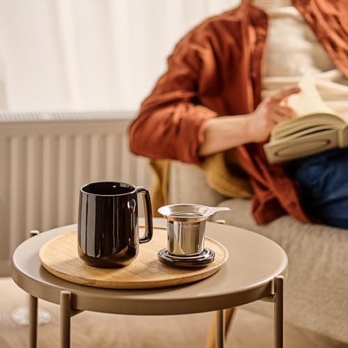 Teetasse Anthrazit Spülmaschinenfest LangWarm XXL