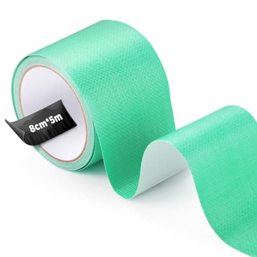 EcoOE PE Planenband Reparaturklebeband 5M x 8CM Wasserabweisend für Zelte Sonnenschirme Pavillon Plane lkw Abdeckplanen