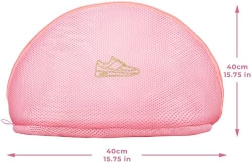 Ecoe groß Wäschesack für Waschmaschine, ideal für Schulanfang und Wohnung, XXL Netz mit Kordelstopper, 60x90cm
