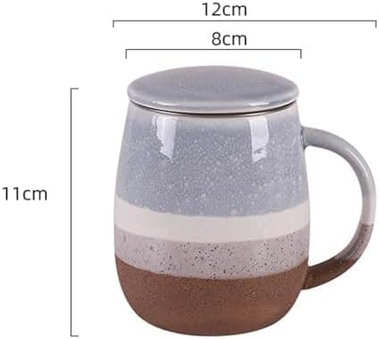 Keramik Teetasse mit Deckel und Sieb, Rosa, Modern für Jedermann, zur Entspannung
| Keramik Teetasse mit Sieb, 400 ml,