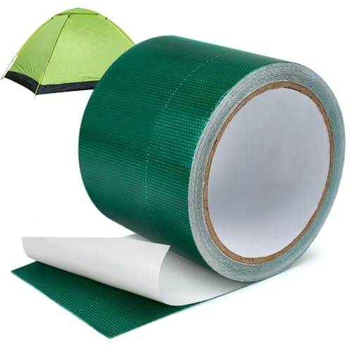 Reparaturklebeband Wasserabweisend für Gewebeplanen und Pool Dachrinne Grün 8cm*5m Abdichtband Spezial Belgian Duct Tape