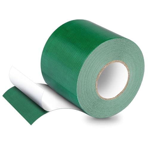 PE Planenband, Reparaturklebeband für Gewebeplanen, für LKW-Abdeckplanen, Markisen und Zelte, weiß, 5M * 8CM
