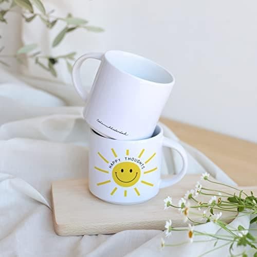 Odernichtoderdoch Tea-Rex Tasse - Keramik Kaffeebecher für Begeisterte - Esszimmer & Büro - Weiße Vase Form, 0,4 L