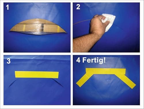 Graues PVC-Reparatur-Klebeband für alle Planen und Folien 5 cm x 5 m
| Universal PVC-Reparaturband Grau Größe 5 cm x 5