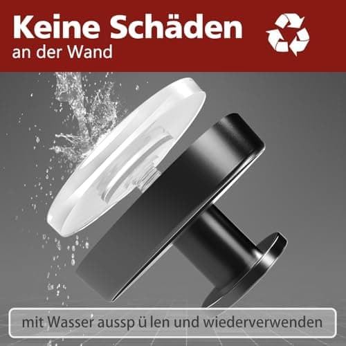 Bohrpflichtfreier Edelstahl Handtuchhalter von ZUNTO - Bad & Küche
| Verstellbare Vakuum Kleiderhaken für ZUNTO Handtuc