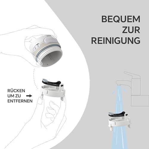Ideaux Isolierbecher 14oz (420ml) | Doppelwandig | Eign. für Kaffee & Tee - Grün | Auslaufsicher | Reisebef. | Heiß & Ka