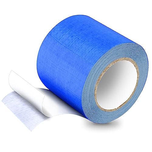 PE Planenband, Reparaturklebeband für Gewebeplanen, für LKW-Abdeckplanen, Markisen und Zelte, weiß, 5M * 8CM