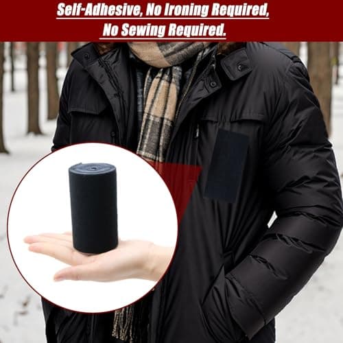 Segeltuch-Reparaturband Schwarz 10cm x 2m für Gewebe
| Gewebe-Reparaturband Schwarz 10cm x 2m für Sofastoff
| Daunenjac