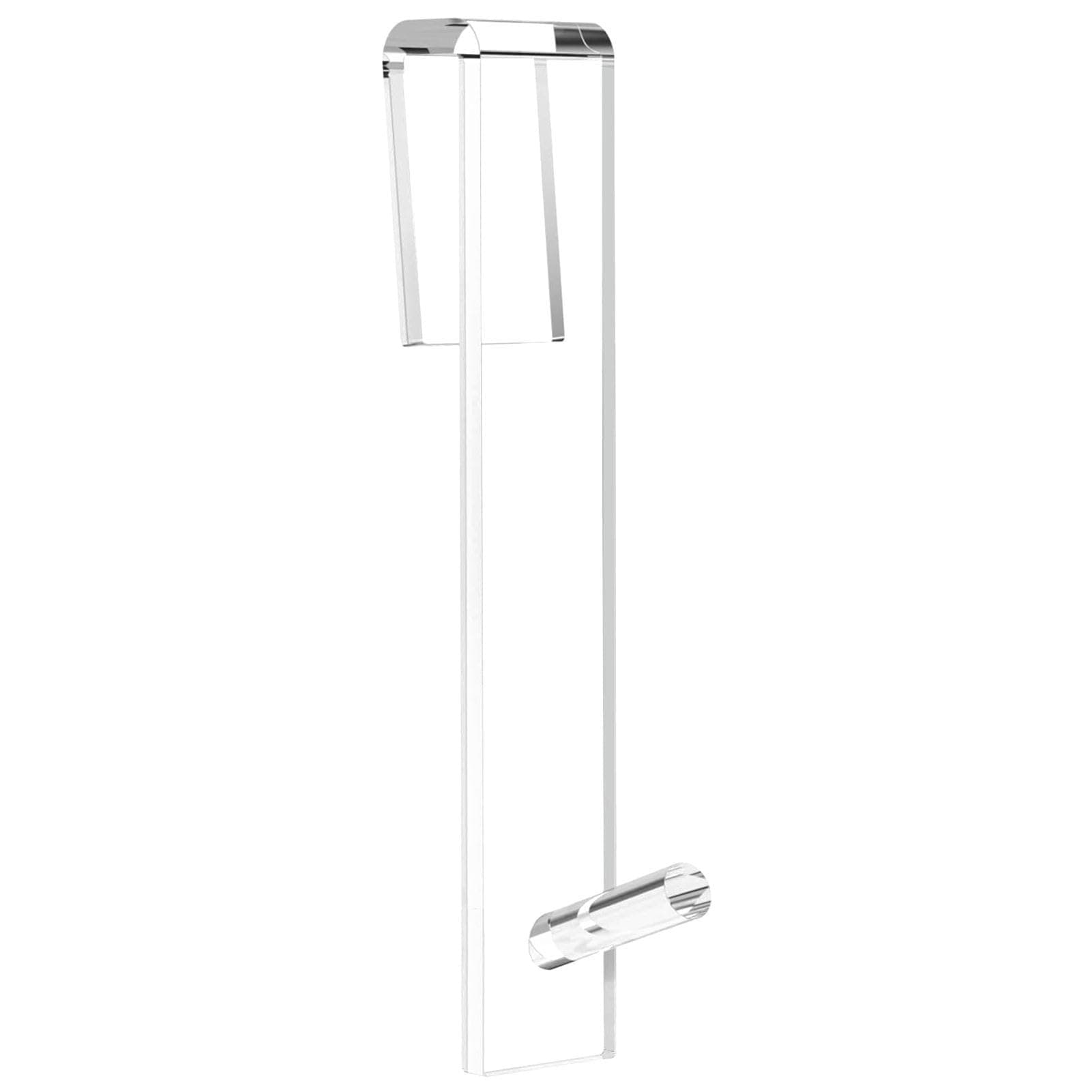 2 Stück Transparent Acrylhandtuchhaken Für Die Dusche Ohne Bohren - Hochwertig, Elegant, Für Badedesigner