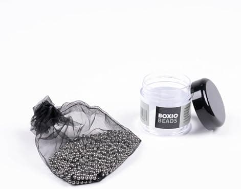 BOXIO - BEADS: Hochwertige Reinigungsperlen aus Edelstahl - 1000 Stück, 3mm Kugeln - Für Flaschen und Wash Kanister - Ed