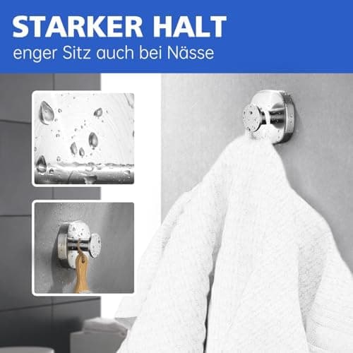 Bohrpflichtfreier Edelstahl Handtuchhalter von ZUNTO - Bad & Küche
| Verstellbare Vakuum Kleiderhaken für ZUNTO Handtuc