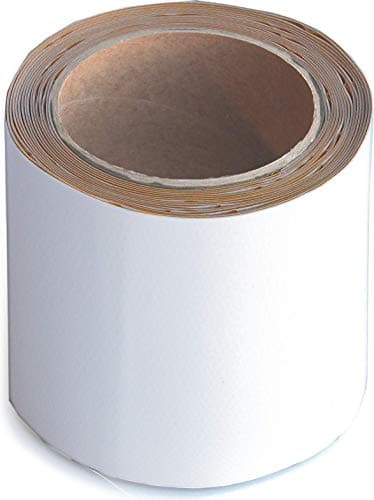 PVC-Reparaturband für LKWs - grau 10 cm x 5 m - perfekt für Plane, Anhängerabdeckungen & Markisen - starke Klebesterke u