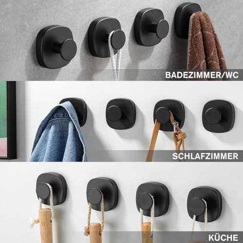 Bohrpflichtfreier Edelstahl Handtuchhalter von ZUNTO - Bad & Küche
| Verstellbare Vakuum Kleiderhaken für ZUNTO Handtuc
