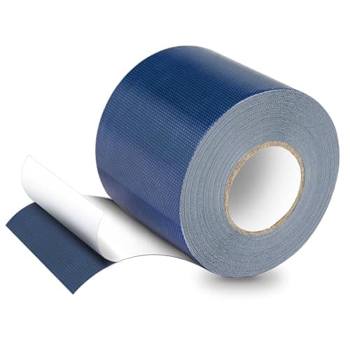 PE Planenband, Reparaturklebeband für Gewebeplanen, für LKW-Abdeckplanen, Markisen und Zelte, weiß, 5M * 8CM