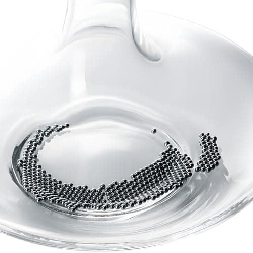 Premium Edelstahl Reinigungsperlen, Filterbeutel 8x10cm, 1000 Stücke Set Aus Edelstahl, Wiederverwertbar & Bpa-Frei für