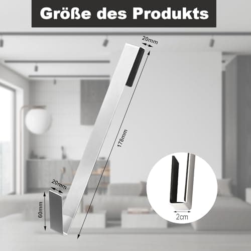 KASURE Heavy Duty Duschhaken Silber für Duschwände und Badezimmer-Glastüren