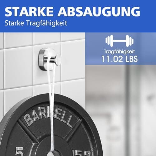 Bohrpflichtfreier Edelstahl Handtuchhalter von ZUNTO - Bad & Küche
| Verstellbare Vakuum Kleiderhaken für ZUNTO Handtuc