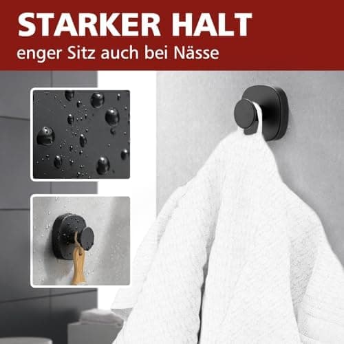Bohrpflichtfreier Edelstahl Handtuchhalter von ZUNTO - Bad & Küche
| Verstellbare Vakuum Kleiderhaken für ZUNTO Handtuc
