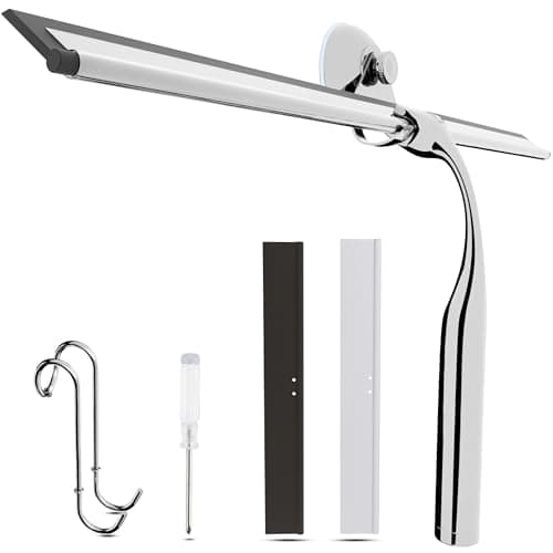 Wunset Groß Silber Abzieher Dusche - 25 cm Silber für Dusche, Bad, Fliesen, Spiegel, Fenster - 6-teiliges Set mit 2 Ersa
