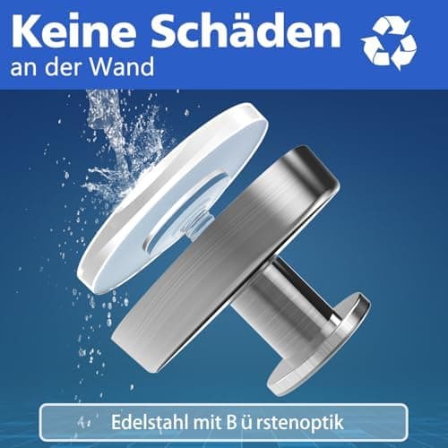 Bohrpflichtfreier Edelstahl Handtuchhalter von ZUNTO - Bad & Küche
| Verstellbare Vakuum Kleiderhaken für ZUNTO Handtuc